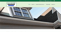 Desktop Screenshot of nhseamlessgutters.com